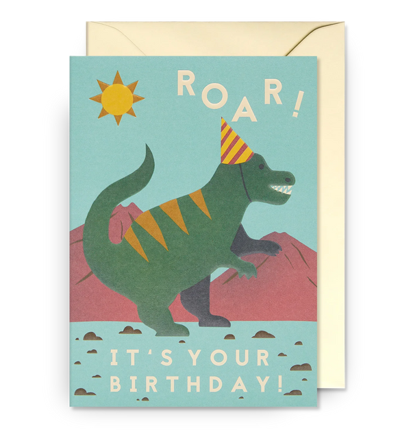 Lagom Design Roar! It’s Your Birthday! Greeting Card