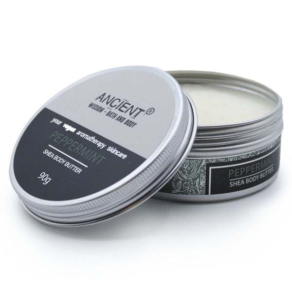 Ancient Wisdom Aromatherapy Shea Body Butter - Peppermint