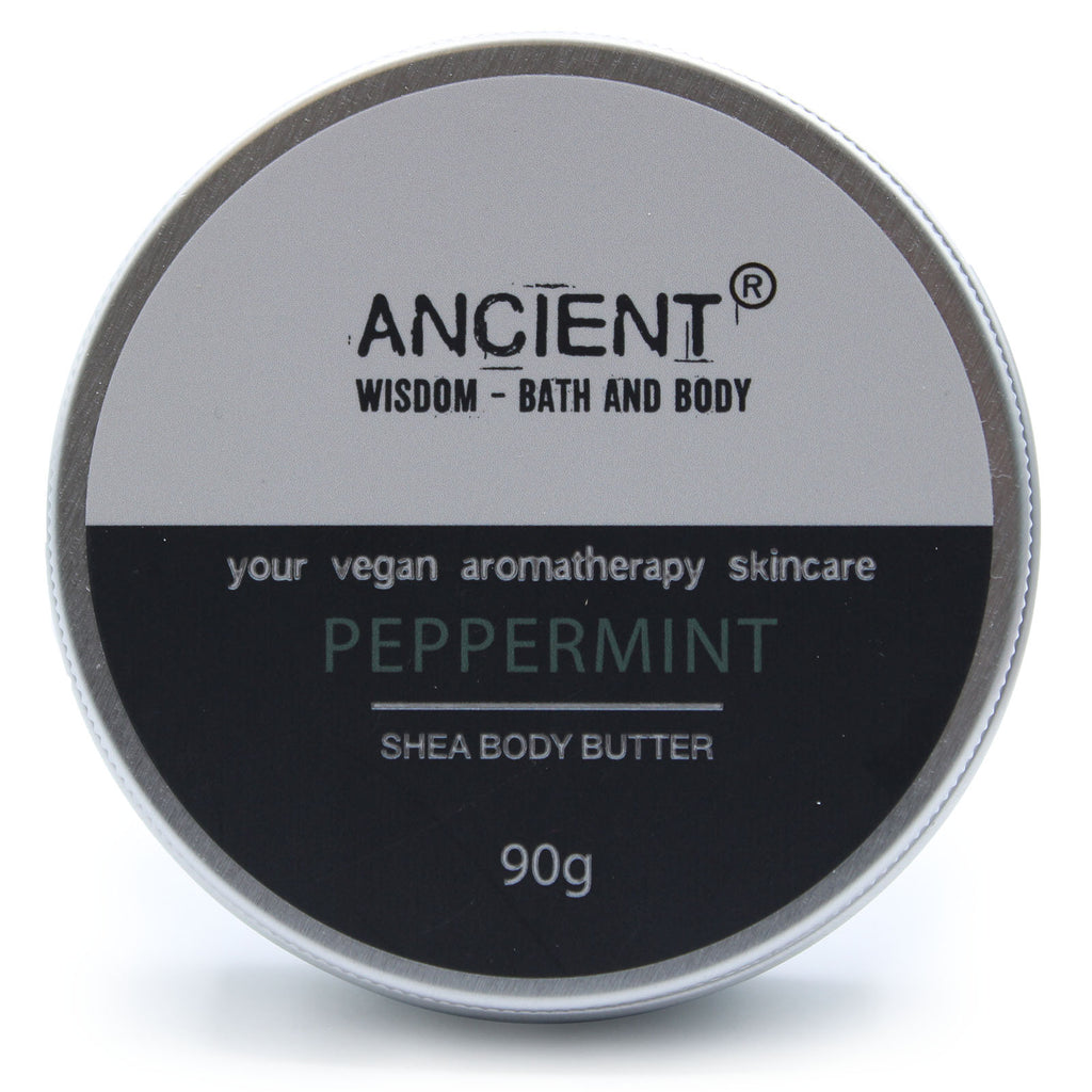 Ancient Wisdom Aromatherapy Shea Body Butter - Peppermint