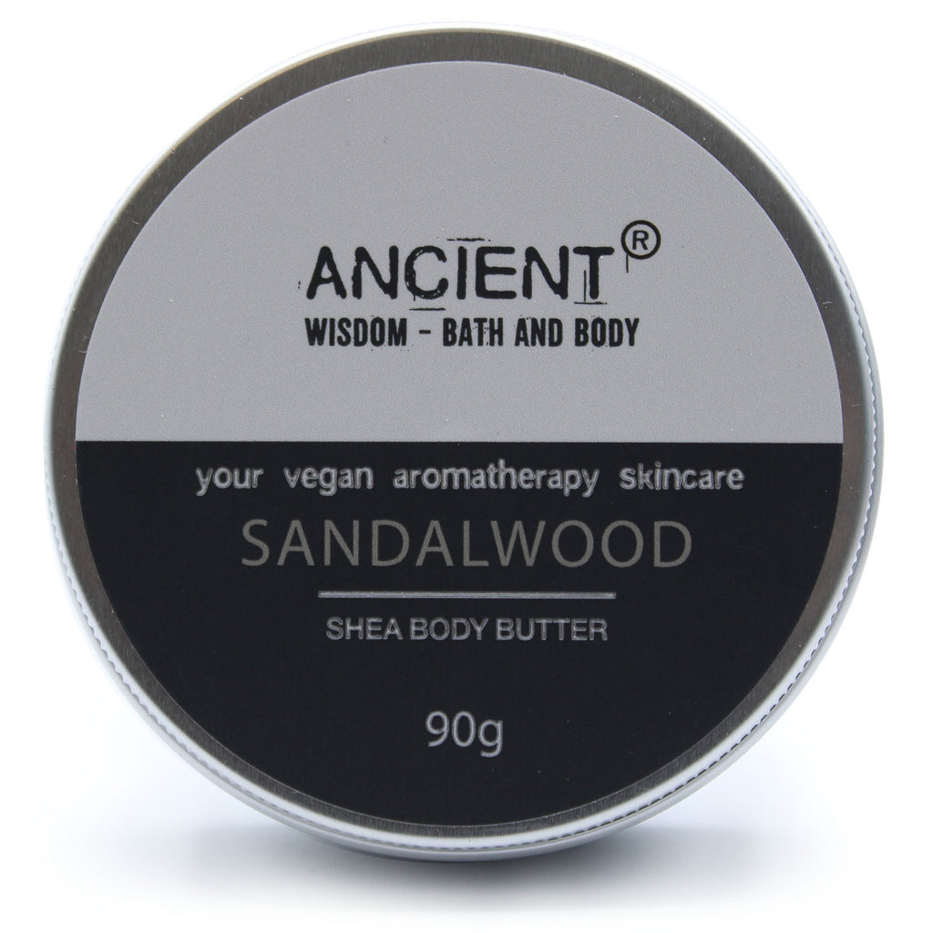 Ancient Wisdom Aromatherapy Shea Body Butter - Sandalwood