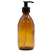 Ancient Wisdom Reusable Amber Glass Pump Dispenser - 300ml