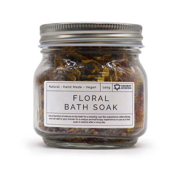 Ancient Wisdom Floral Bath Soak - Natural