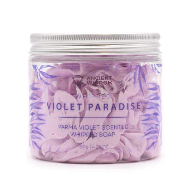 Ancient Wisdom Parma Violet Whipped Cream Soap