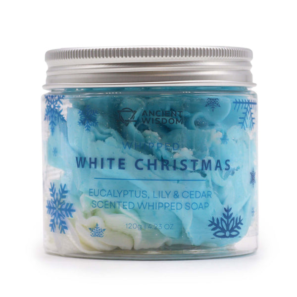 Ancient Wisdom White Christmas Whipped Cream Soap 120g