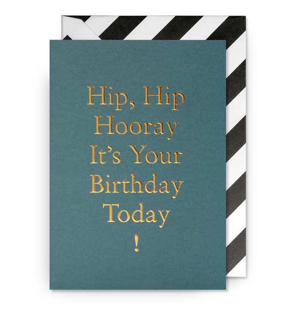Lagom Design Hip Hip Hooray! It's Your Birthday Today