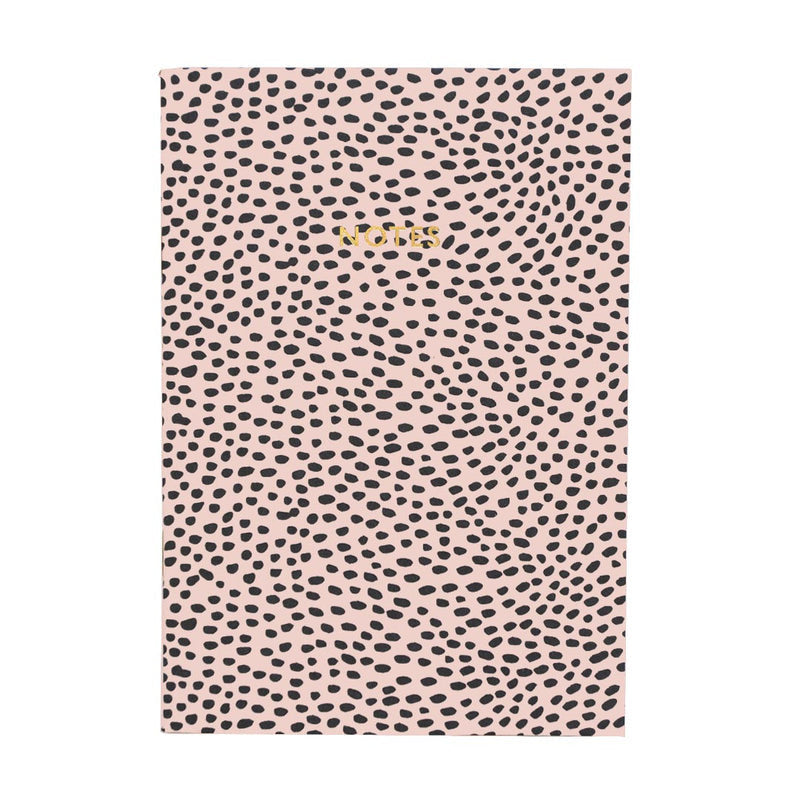 Ohh Deer Fish Scales A6 Notebook
