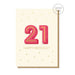 Stormy Knight The Big 2-1 Age 21 Birthday Card