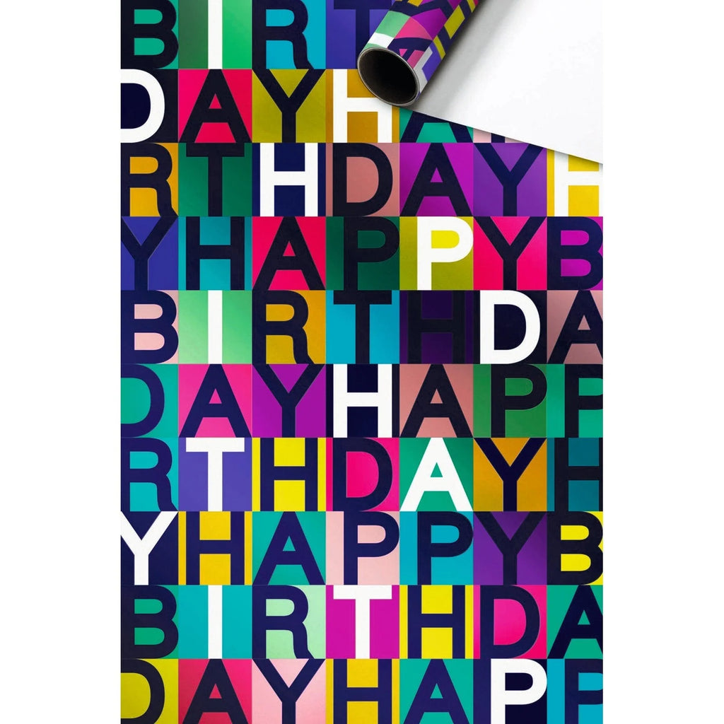 Stewo Happy Birthday Roll Wrap
