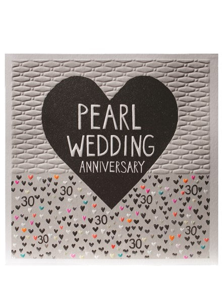 Paper Salad Pearl Wedding Anniversary