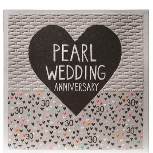 Paper Salad Pearl Wedding Anniversary