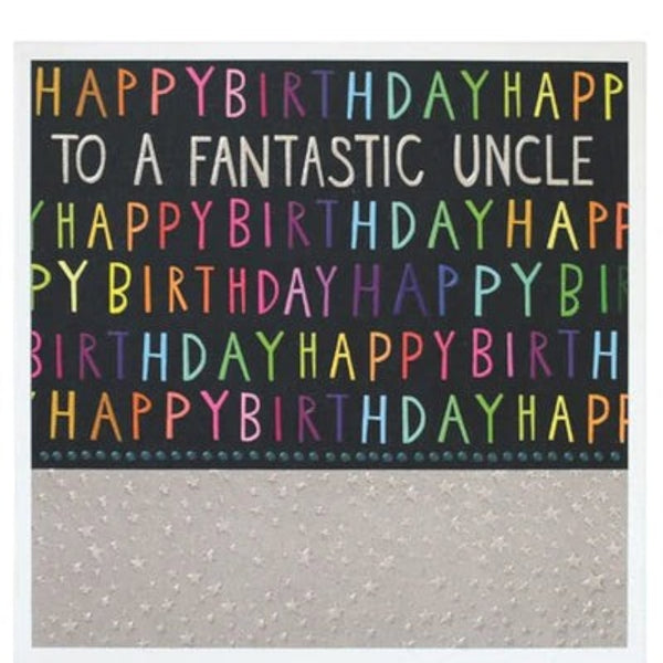 Paper Salad To A Fantastic Uncle Happy Birthday