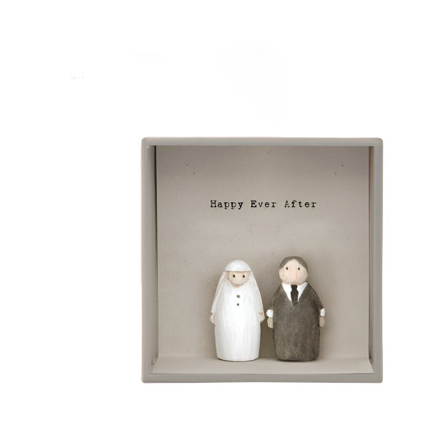 East of India Boxed Card - Happy Ever After