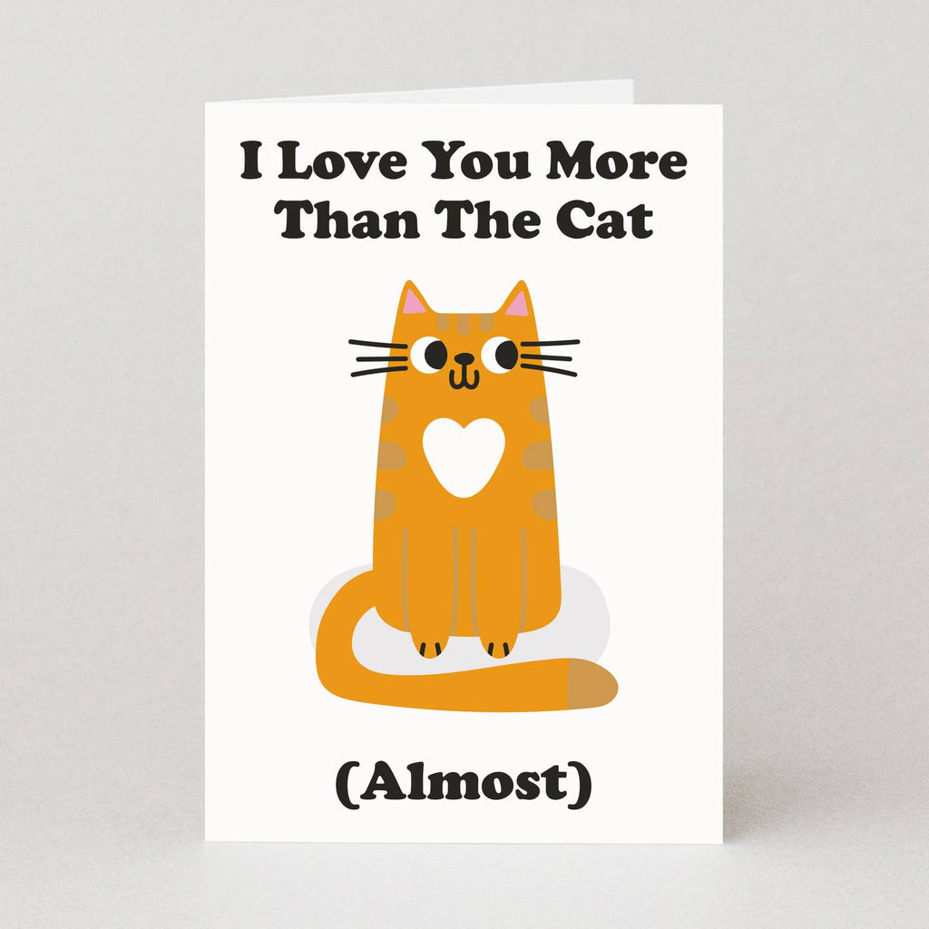 Studio Boketto More Than the Cat Valentines Card