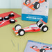 Rex London Make your own spring motor-powered racing car