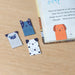 Rex London Magnetic Dog Bookmarks Set Of 4