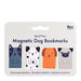 Rex London Magnetic Dog Bookmarks Set Of 4