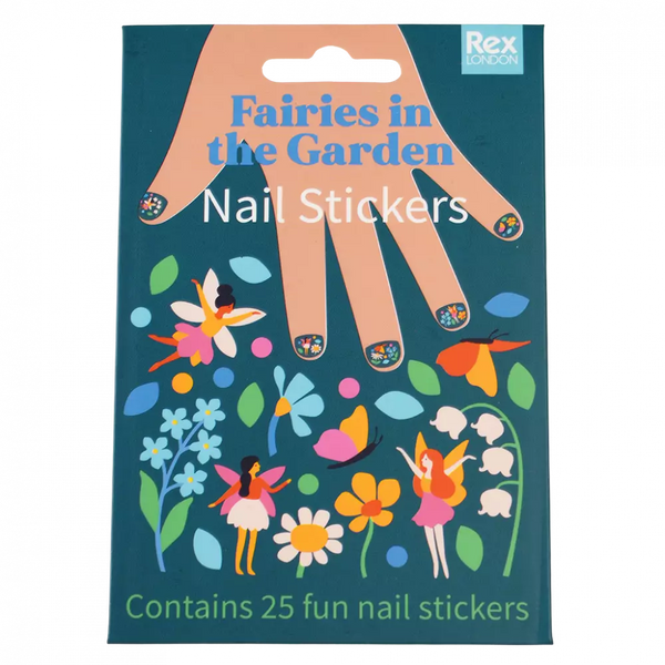 Rex London Children’s Nail Stickers - Fairies in the Garden