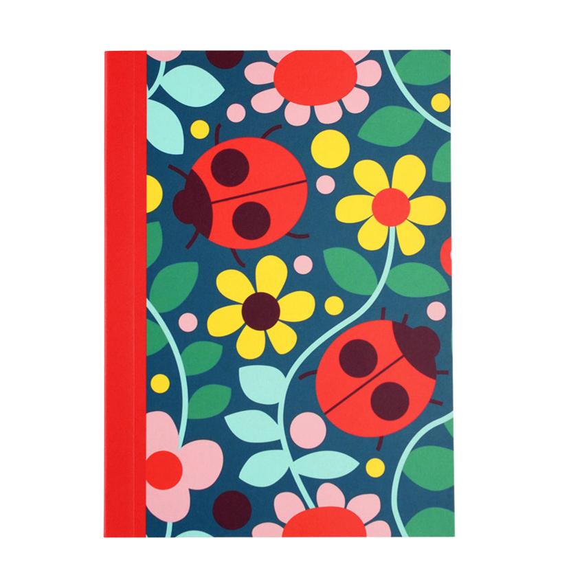 Rex London A6 notebook - Ladybird