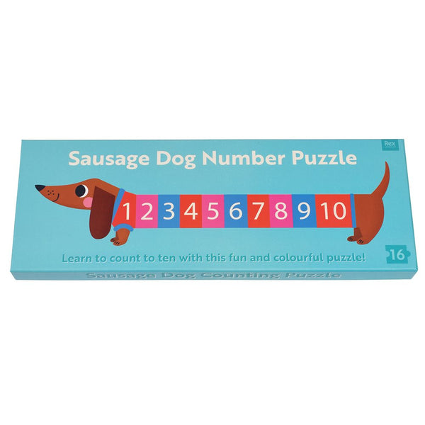 Rex London Floor Puzzle - Sausage Dog