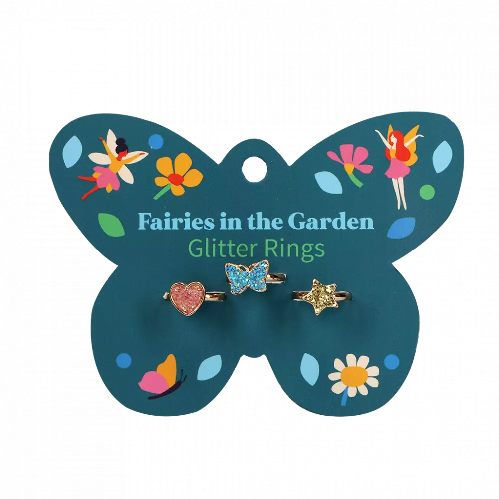 Rex London Glitter Rings Fairies In The Garden