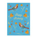 Rex London Birthday card - Flower birds