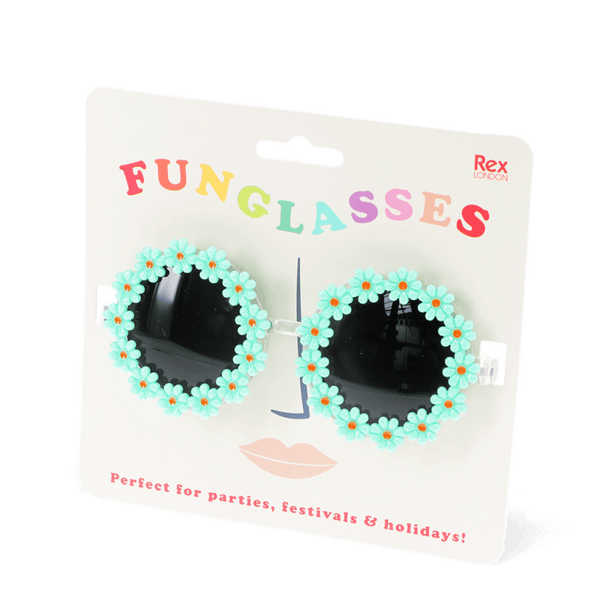 Rex London Funglasses - Green Daisy Sunglasses