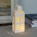 Rex London Matt Ceramic LED Decoration - Large House