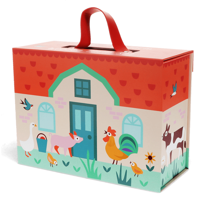 Rex London Wooden Farm Playset