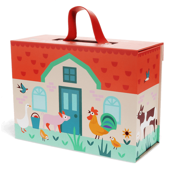 Rex London Wooden Farm Playset