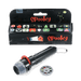 Spooky projector torch with packaging and interchangeable disc on a white background