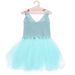Rex Children's Crochet dress (5-6 years) - Aqua blue