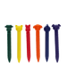Rex London Animal Head Crayons (set of 6)
