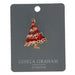 Gisela Graham Diamante/Metal Brooch