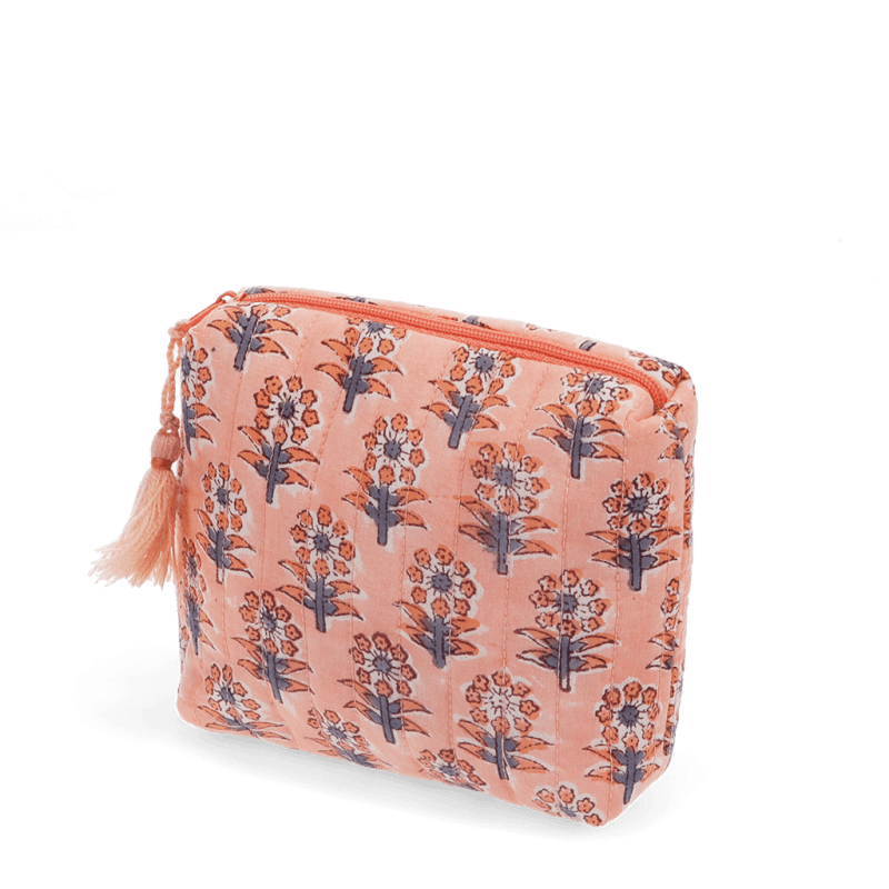 Rex London Quilted Makeup Bag - Shanaya