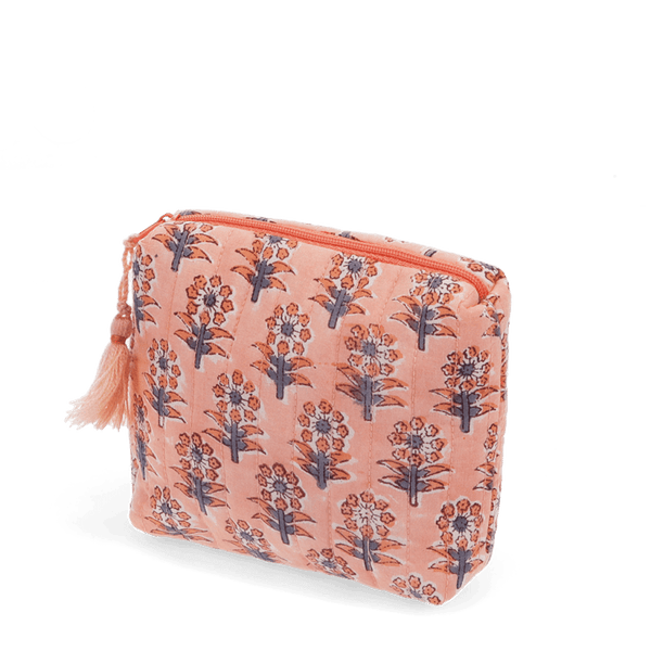 Rex London Quilted Makeup Bag - Shanaya