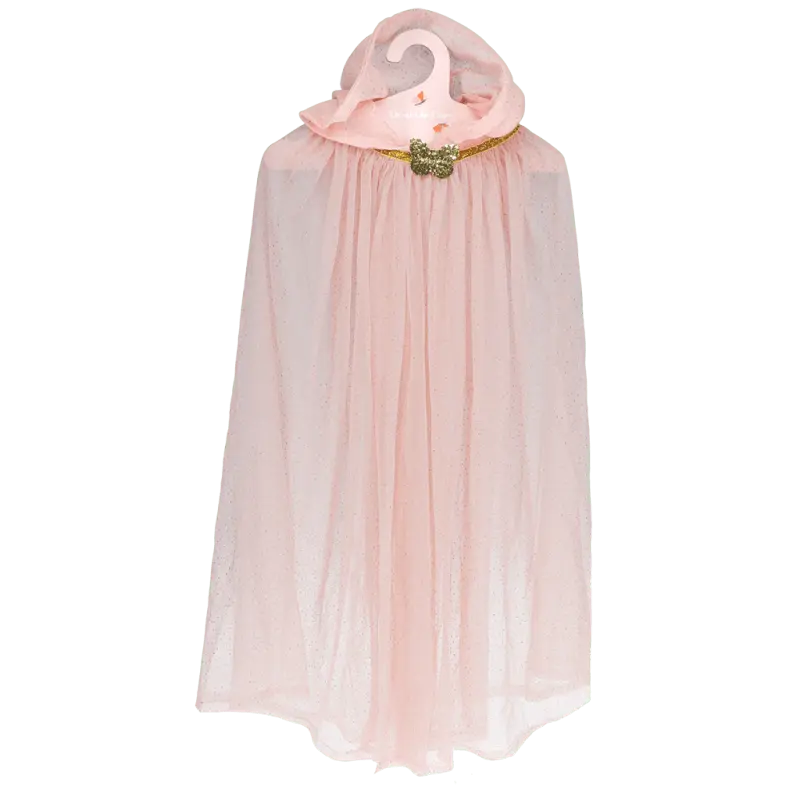 Rex Children's Glitter Cape - Pink, 64cm