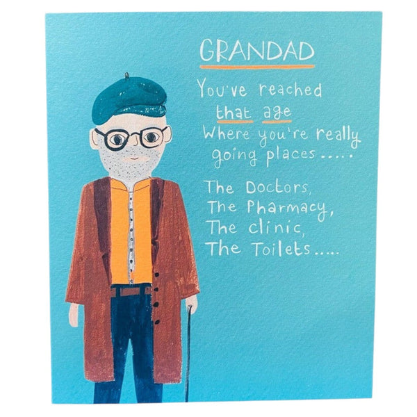 Paper Salad Mines A Pint Grandad Birthday Card
