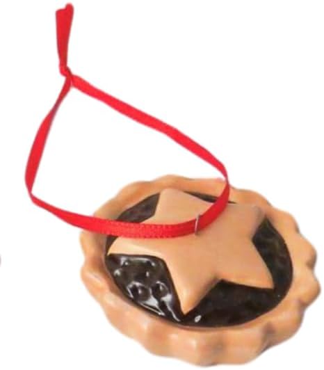 Ceramic Mince Pie Decoration