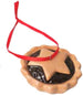 Ceramic Mince Pie Decoration
