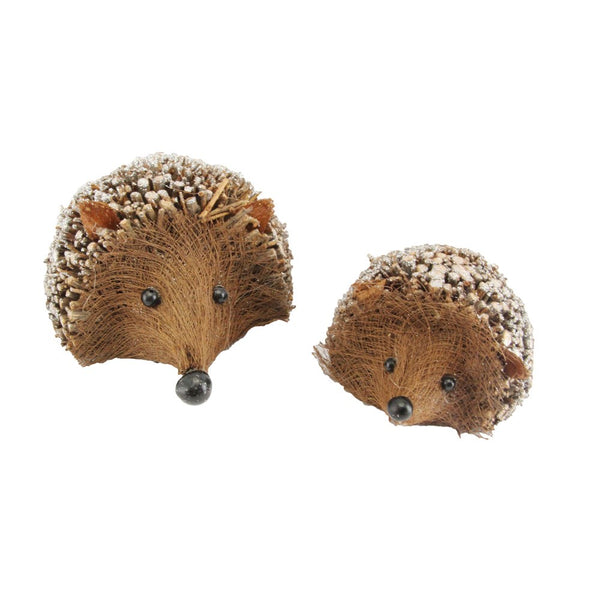 Gisela Graham Bristle Christmas Ornament - Twig Hedgehogs