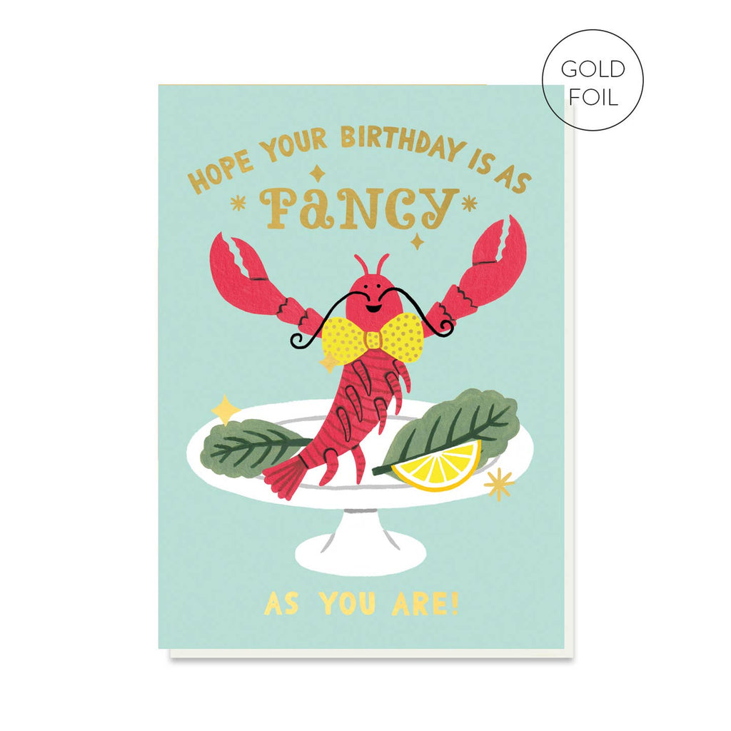 Stormy Knight Fancy Lobster Card