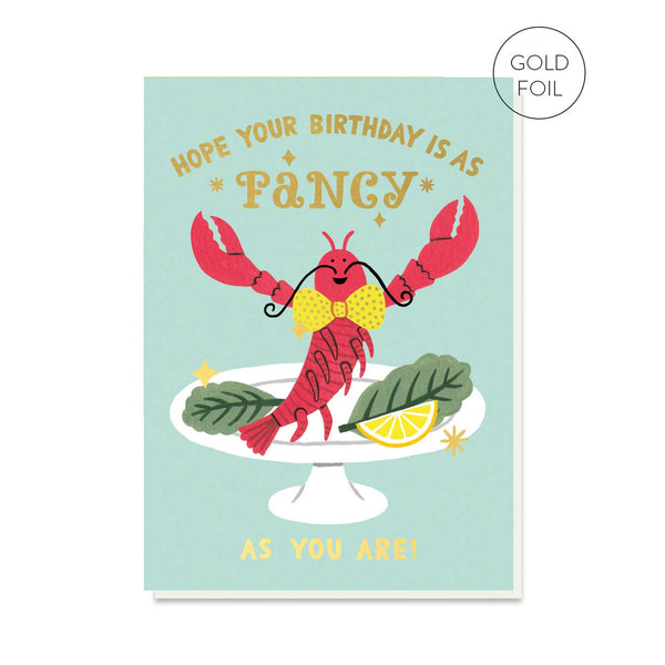 Stormy Knight Fancy Lobster Card