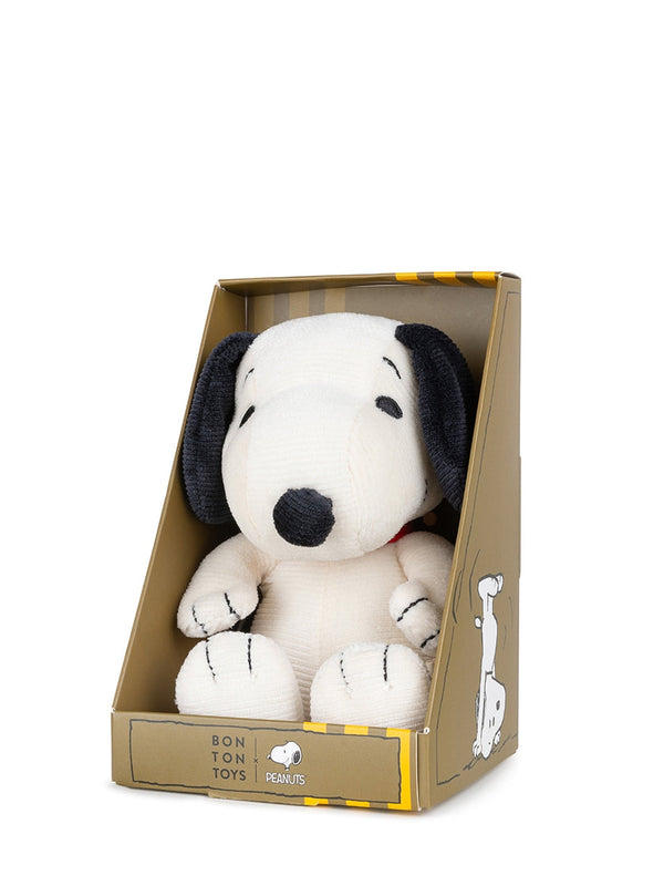 Peanuts Snoopy Mini Corduroy Cream in Giftbox