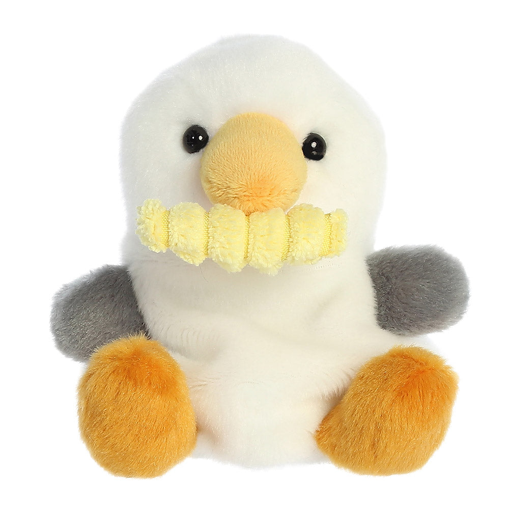 Aurora World Palm Pals Buoy Seagull with Fry Soft Toy