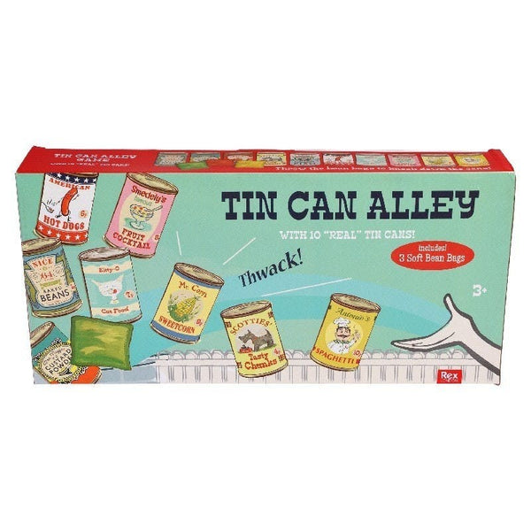 Rex London Traditional Tin Can Alley Game