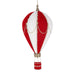 Gisela Graham Wall Plaque - Red/ White Hot Air Balloon