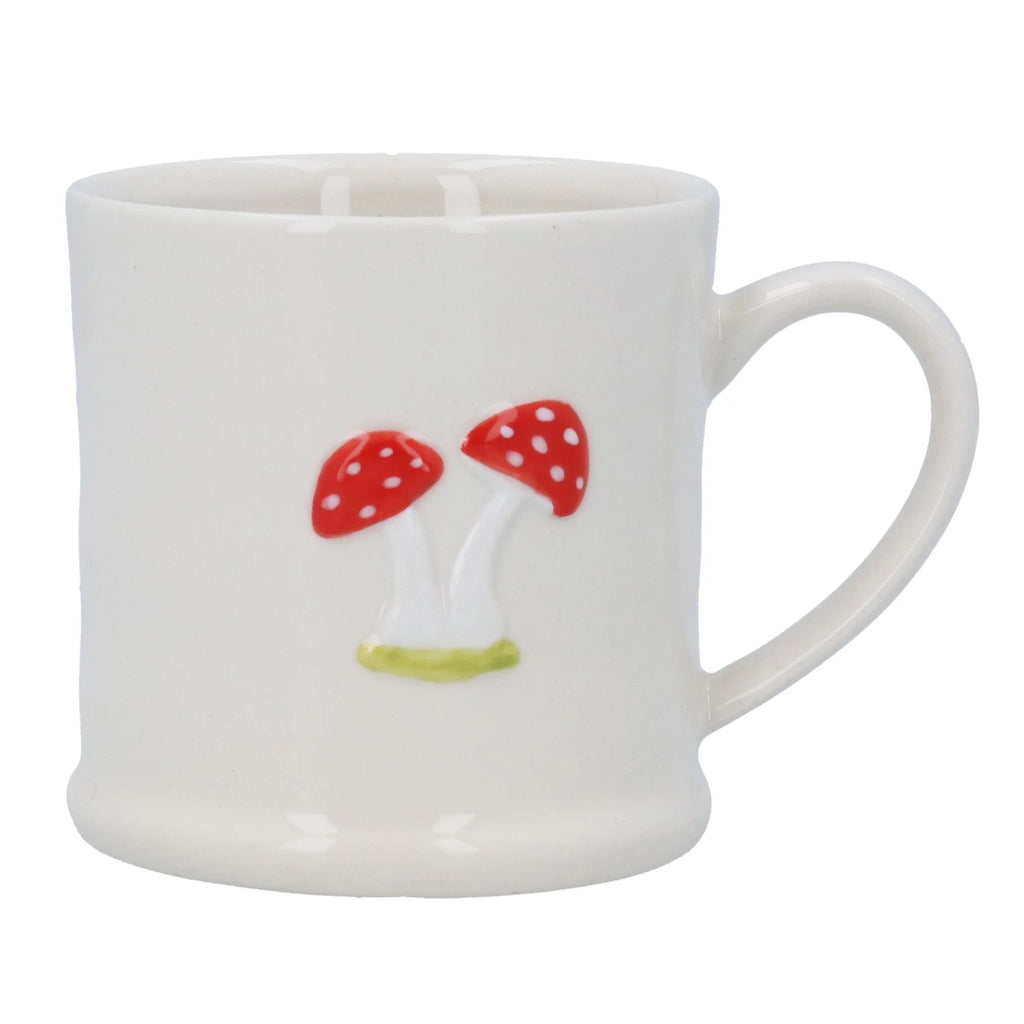 Gisela Graham Stoneware Mini Mug - Toadstool