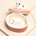 Lisa Angel Pink Oval Ceramic Dog Trinket Pot