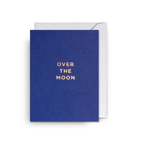Over The Moon Mini Card - Lagom Design