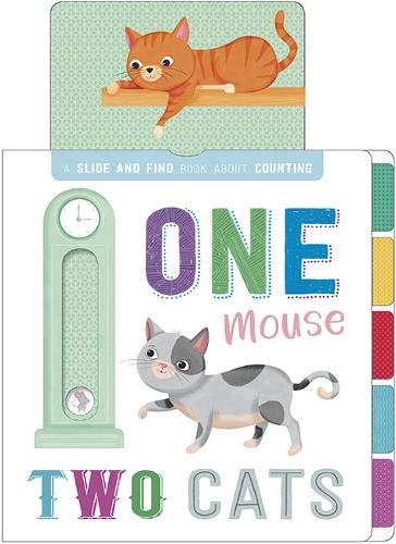 Slide & Seek Book - One Mouse Two Cats